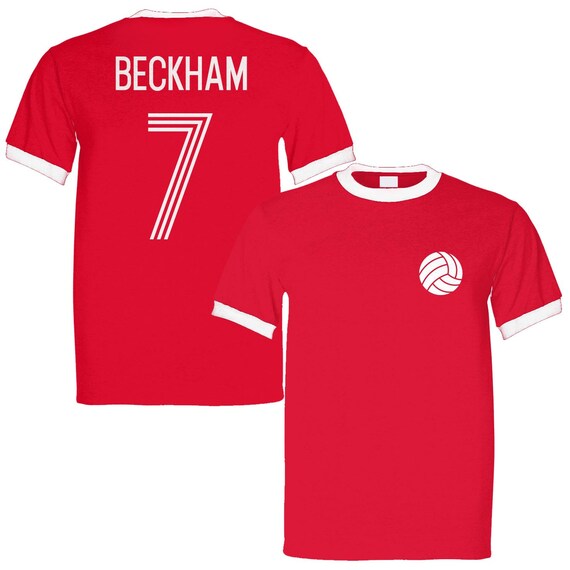 retro beckham shirt