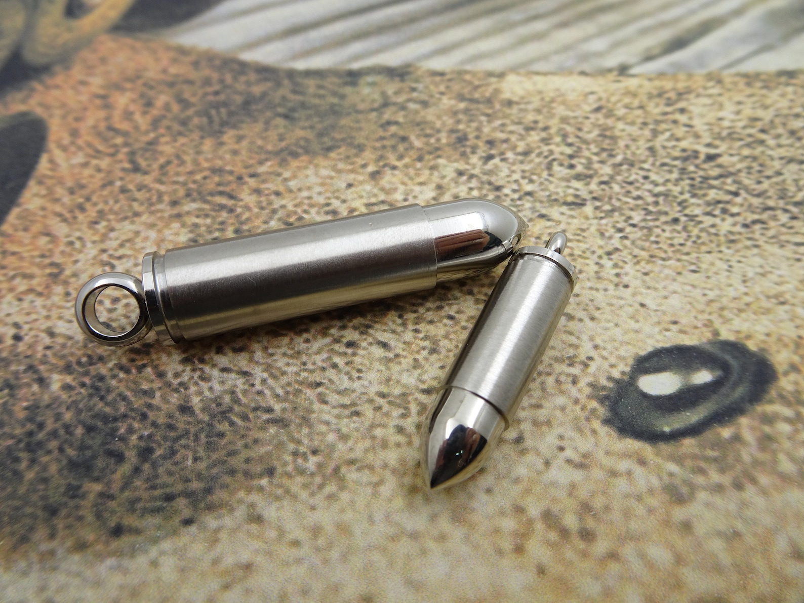Personalized Laser Engraved Bullet Memorial Necklace Unique Etsy