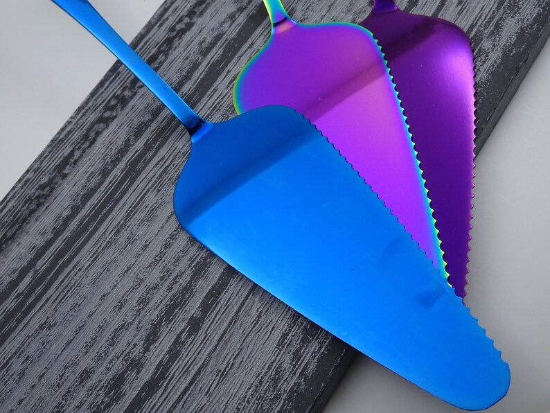 Personalized Engraved Cake Cutter Custom Wedding Cake Server Etsy