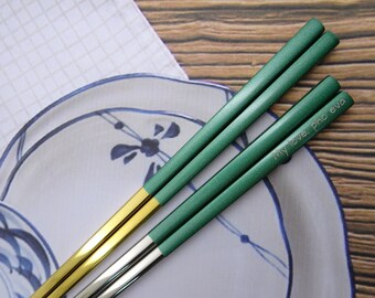 Personalized Stainless Steel Chopsticks - Custom Chopsticks Laser Engraved with your Message, Special Unique Keepsake, Best for Asian Food