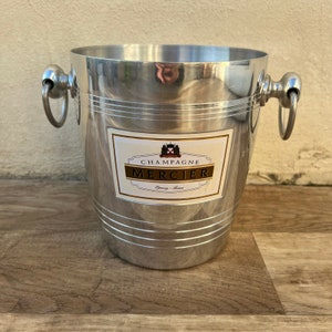 Vintage French Champagne Ice Bucket Cooler Made France MERCIER 28012214