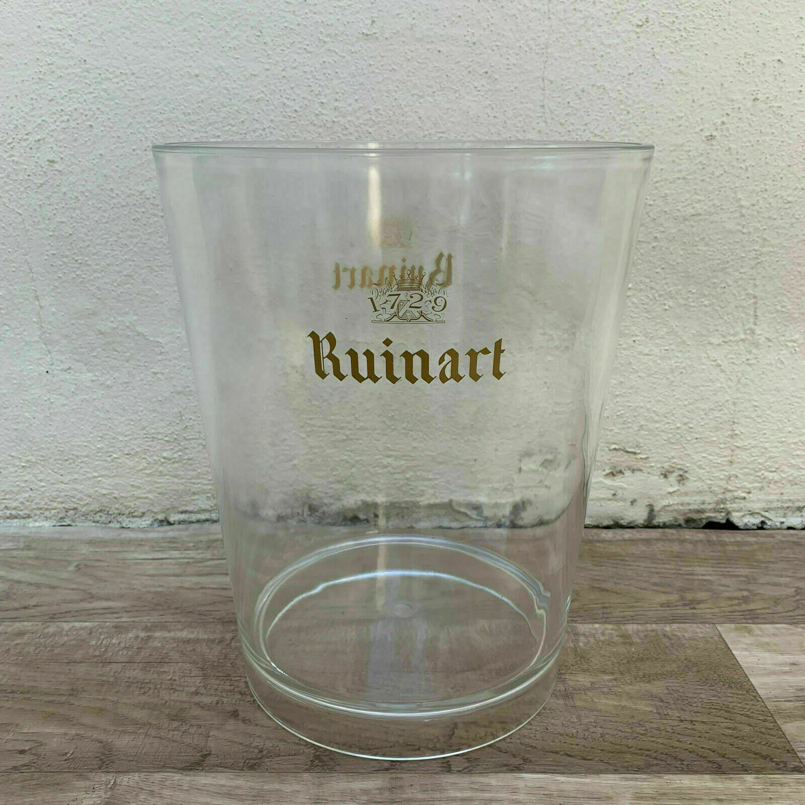 Ruinart Champagne Seau à Glace Acrylique Plastique Transparent 1903221