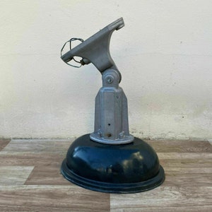 BIG French old Industrial Enamel Wall Light loft decoration 25114194