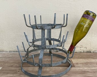 Vintage Iron bottle rackWine rack-1960s