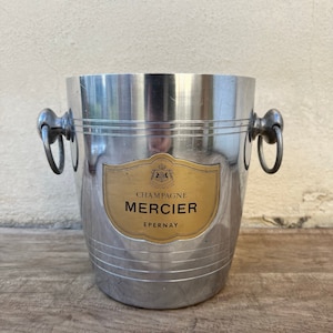 Vintage French Champagne Ice Bucket Cooler Made France MERCIER 0312222