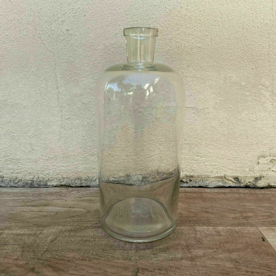 French Hand Blown Antique Apothecary Jar Bottles … - image 1