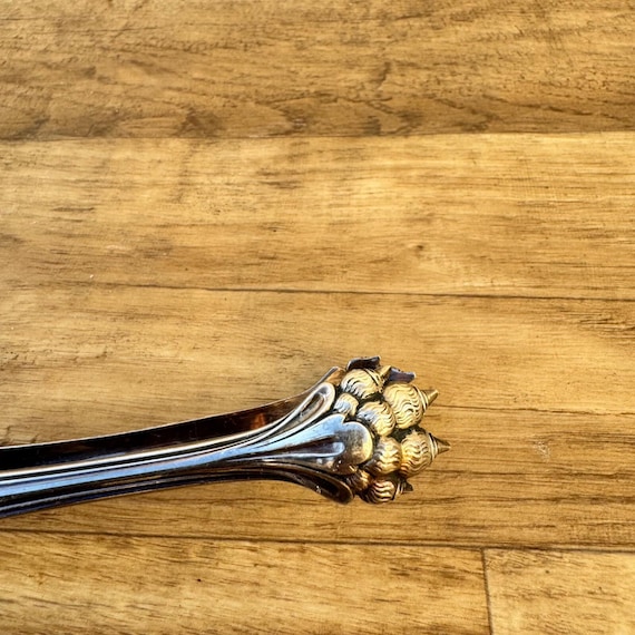 ヴィンテージ クリストフル フランス シルバープレート シュガートング