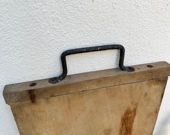 フランス製カッティングボード ヴィンテージ木製まな板 キッチン用品
