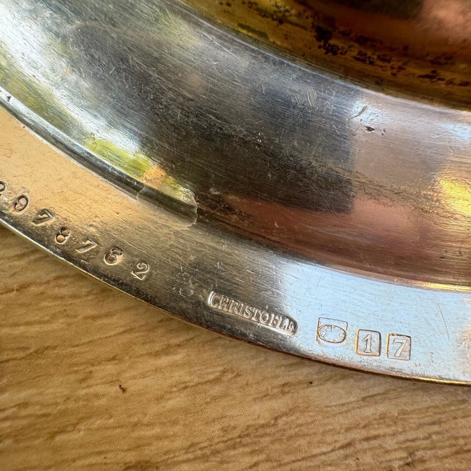 クリストフル　プレート CHRISTOFLE Vintage Christofle Silverplate Wine/bottle