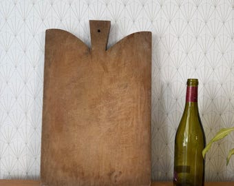 Tagliere da pane in legno stile vintage francese, grande tagliere 01072615