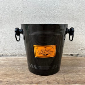 Vintage French Champagne Ice Bucket Cooler Made France VEUVE CLICQUOT 1707234