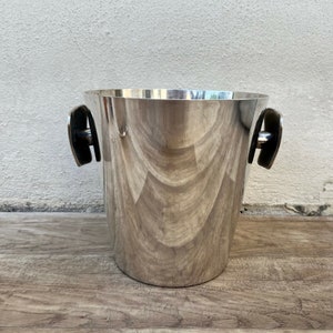 Vintage French Champagne Silverplate Ice Bucket Cooler St Medard 02052212