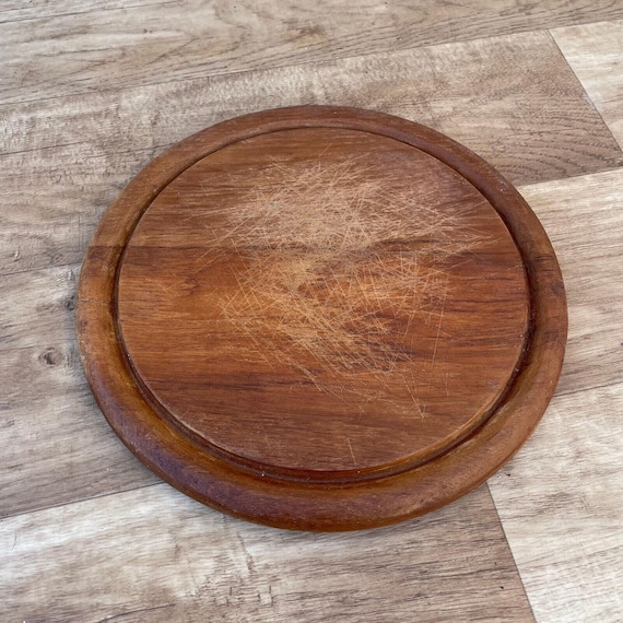 ヴィンテージ フランスパン用またはまな板用カッティングボード 木製