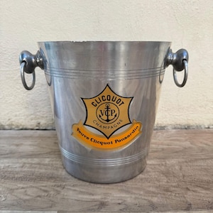 Vintage French Champagne Ice Bucket Cooler Made France VEUVE CLICQUOT 1201252