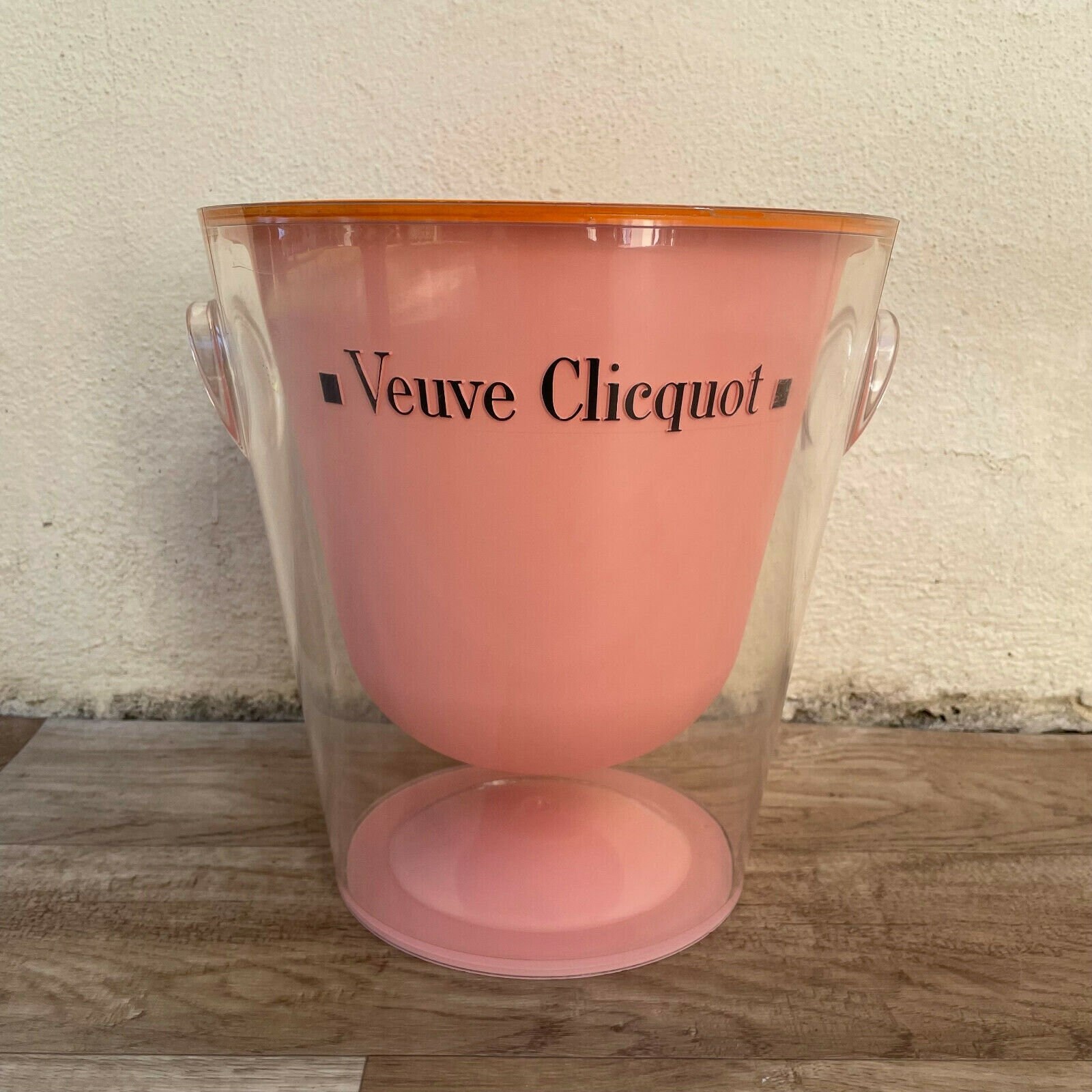 Millésime Rare Rose Pêche Veuve Clicquot Champagne Seau Refroidisseur Bassin 01112123