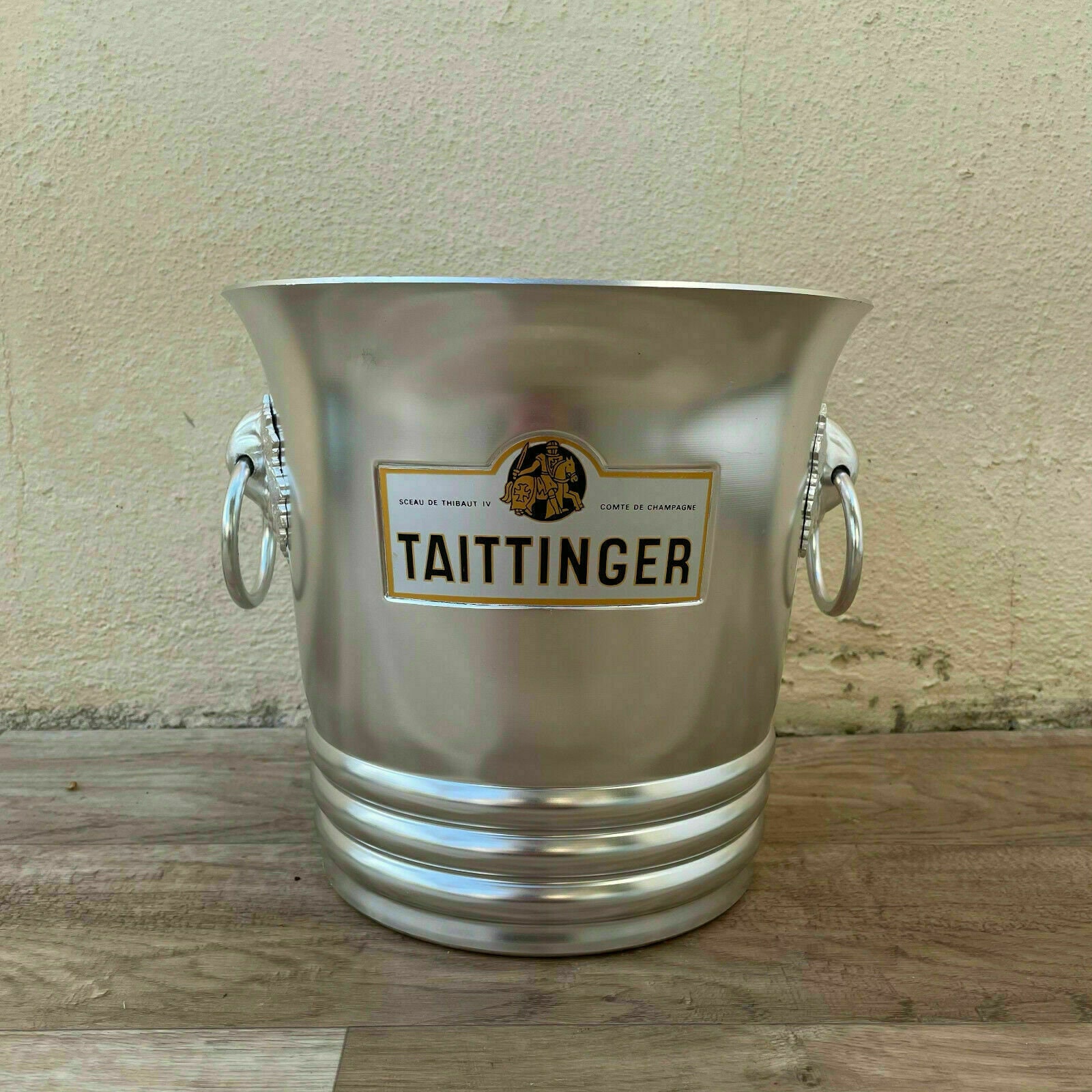 Millésime Français Champagne Refroidisseur de Seau à Glace Made France Taittinger 1701222