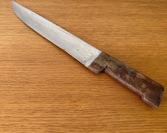 アンティークフレンチキッチンナイフコレクション スチールブレード 