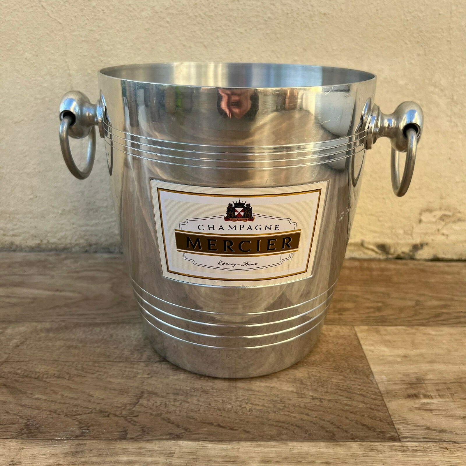 Millésime Français Champagne Seau à Glace Refroidisseur Made France Mercier 28012214