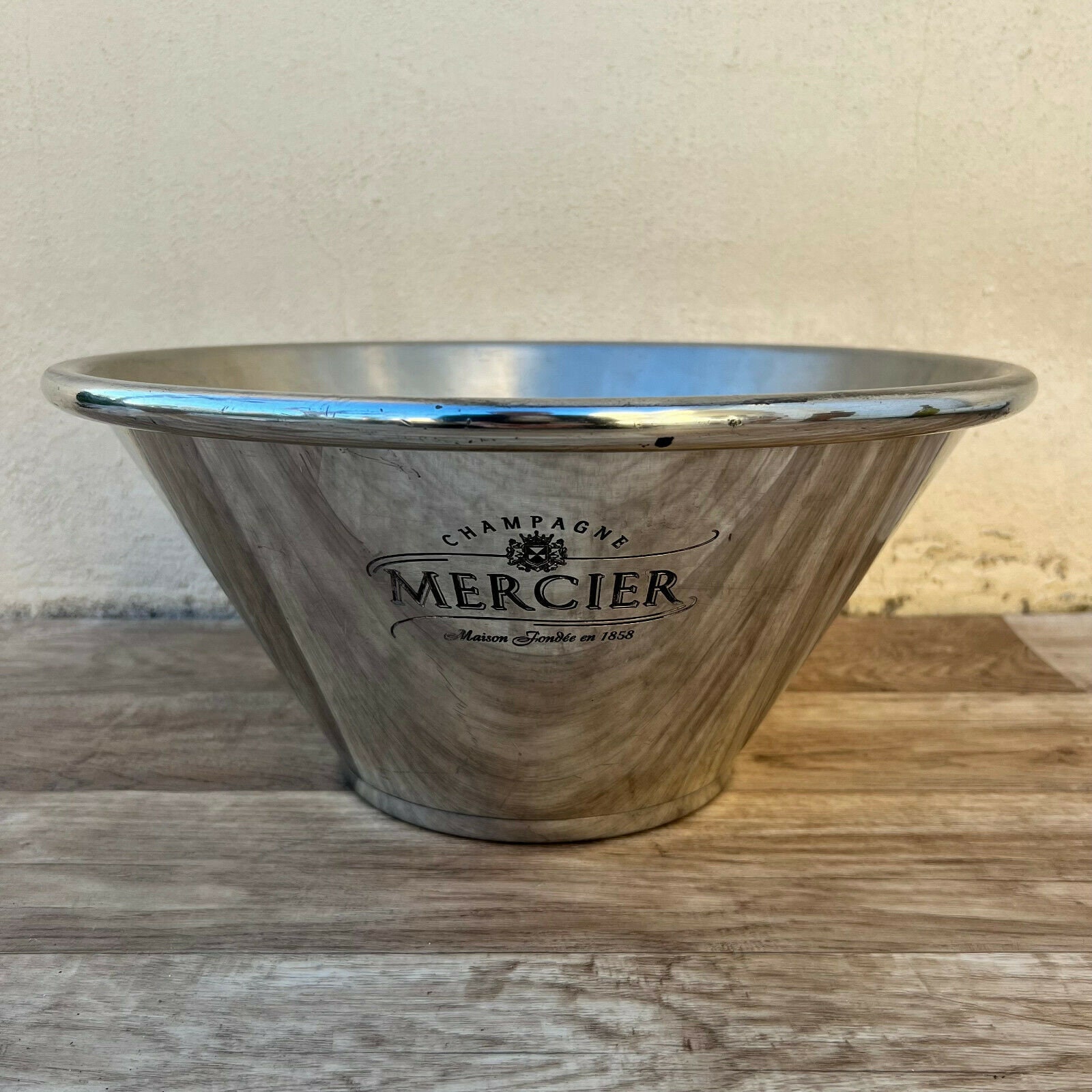 Millésime Français Champagne Silverplate Bucket Cooler Mercier 21032213