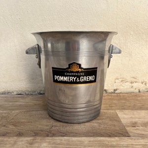 Vintage French Champagne Ice Bucket Cooler Made France POMMERY GRENOT 1809221