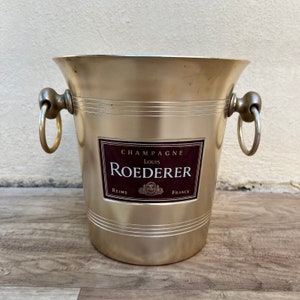 Vintage French Champagne Ice Bucket Cooler Made France ROEDERER 2906235