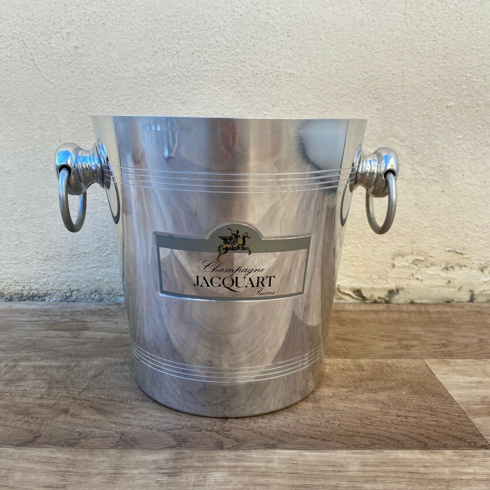 Refroidisseur de Seau à Glace Champagne Vintage Français Fabriqué en France Jacquart 1811203