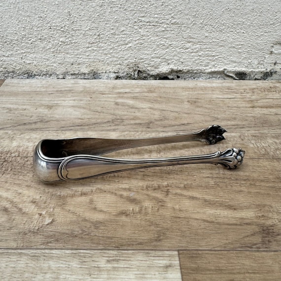 シルバープレート クリストフル ヴィンテージ シルバー シュガートング