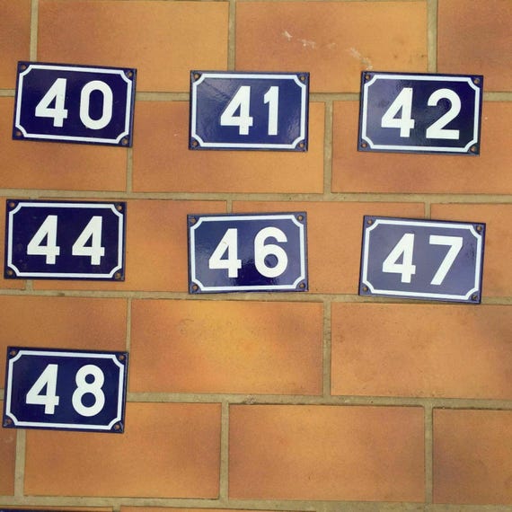 96 Numéro de Maison 150/100 Marque Girod. - FR