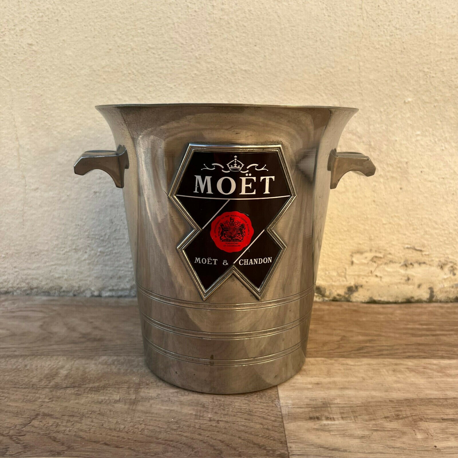 Vintage Français Champagne Seau à Glace Refroidisseur Moet Chandon 24072221