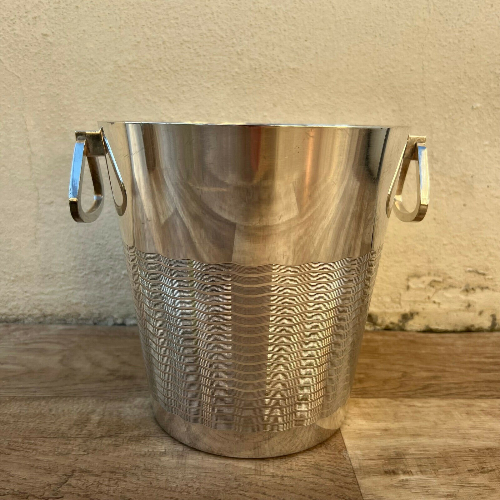 Vintage Français Champagne Silverplate Ice Bucket Cooler St Medard 2407218