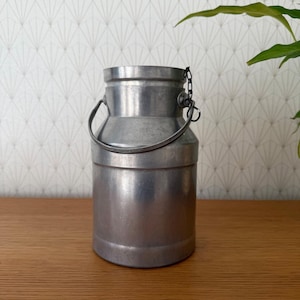 Vintage oude aluminium melkbus melkbus melkbus 1 1/2L 1805262