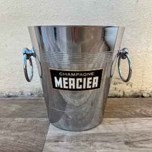 Vintage French Champagne Ice Bucket Cooler Made France MERCIER 20072220