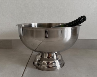 Secchiello per champagne francese in acciaio inox, refrigeratore per ghiaccio, doppio magnum 0101262