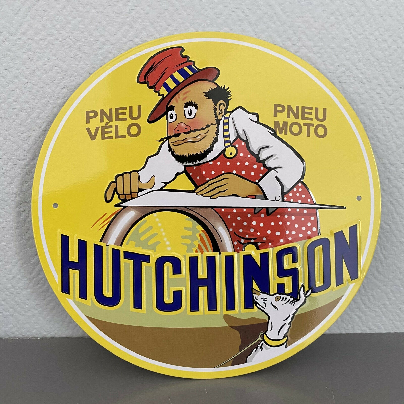 HUTCHINSON metal firma coche francés automóvil vintage 2509207 Etsy