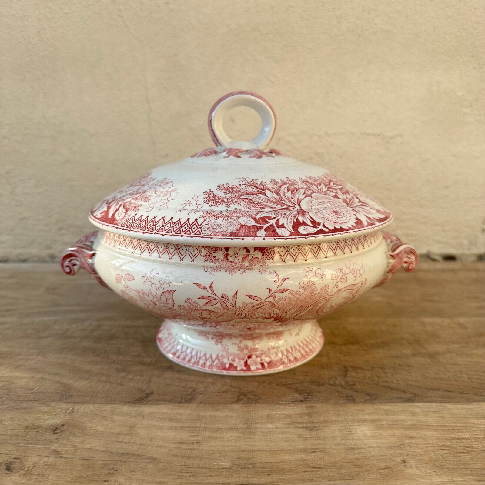 【美品】SARREGUEMINES JARDINIÈRE ベイスン [3363] 美品】SARREGUEMINES JARDINIÈRE ベイスン [3363]