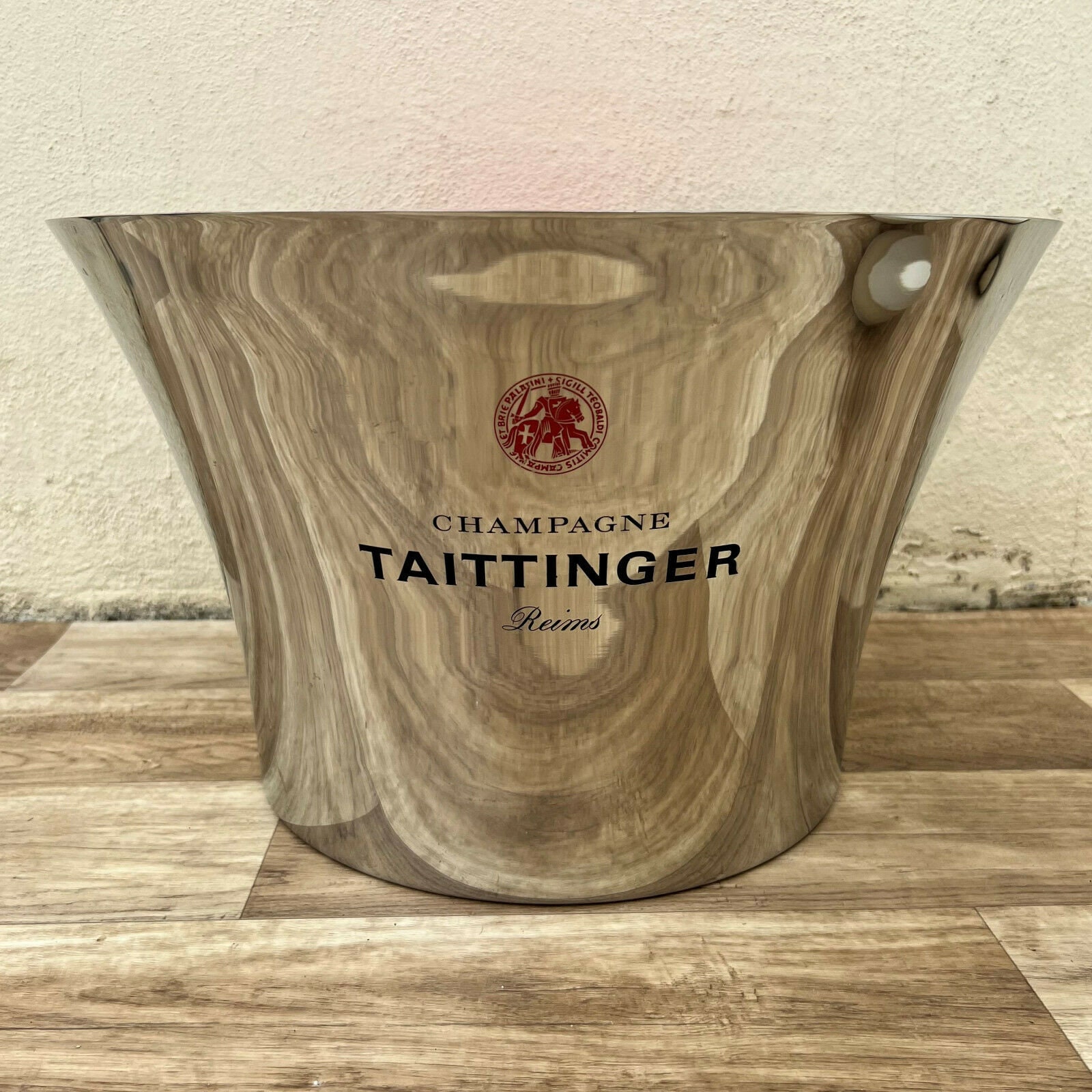 Vintage Large Français Champagne Ice Bucket Cooler Taittinger 2703221