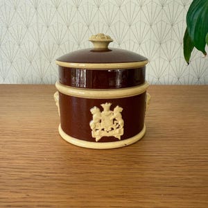 Vintage FRENCH SARREGUEMINES foie gras TERRINE 0112244