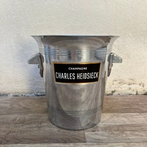 Vintage French Champagne Ice Bucket Cooler Made In France Heidsieck 2110225