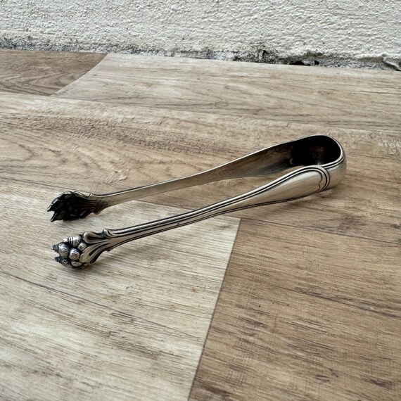 シルバープレート クリストフル ヴィンテージ シルバー シュガートング