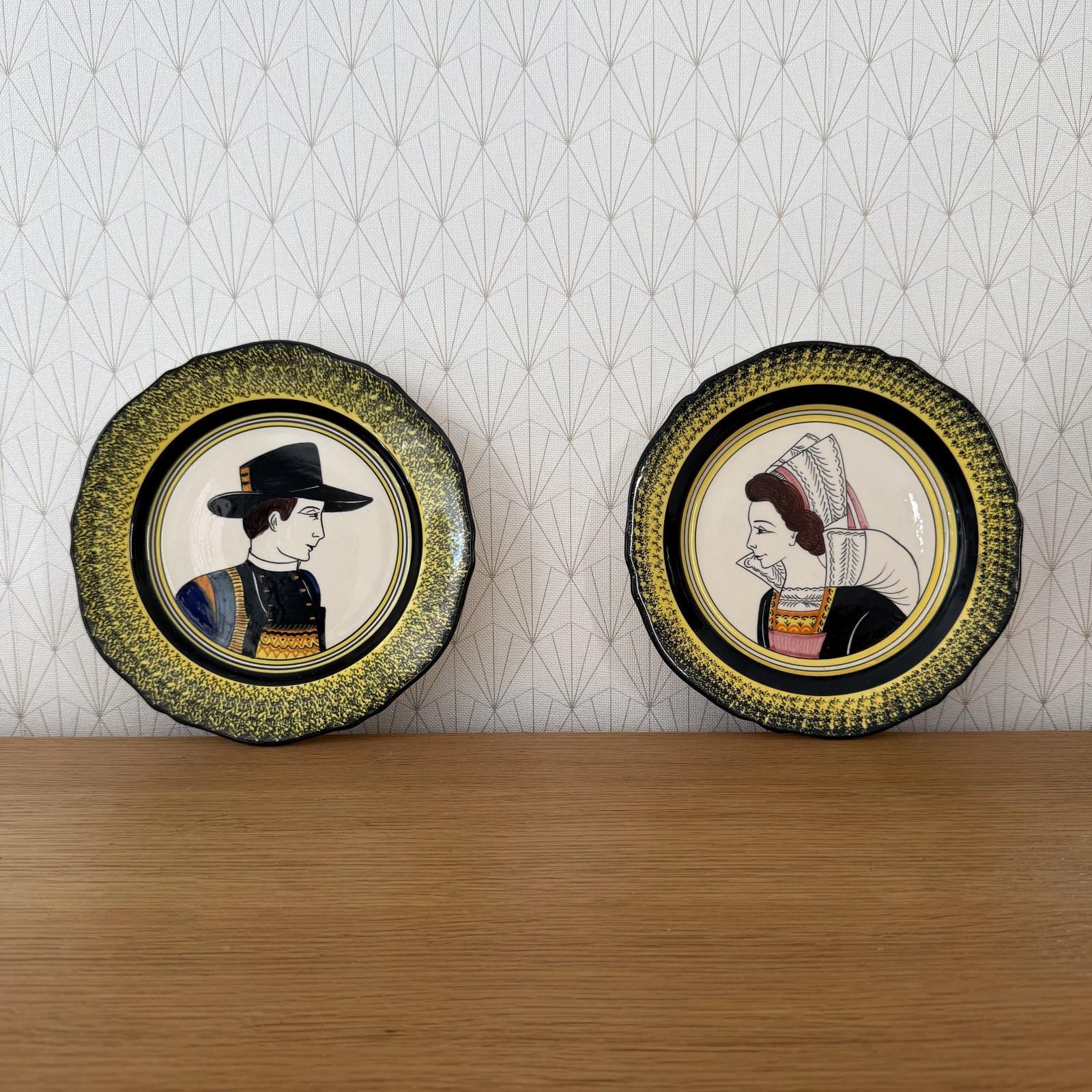 Henriot Quimper Tray - Etsy Canada