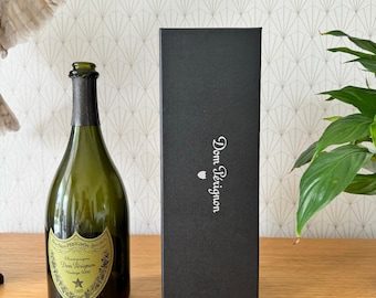 Confezione regalo con bottiglia vuota di champagne Dom Pérignon Vintage 2000, codice articolo francese 2309245.