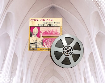 Pope Paul VI Pilgrim of Peace Visits America, 8mm, 1965 Castle Films