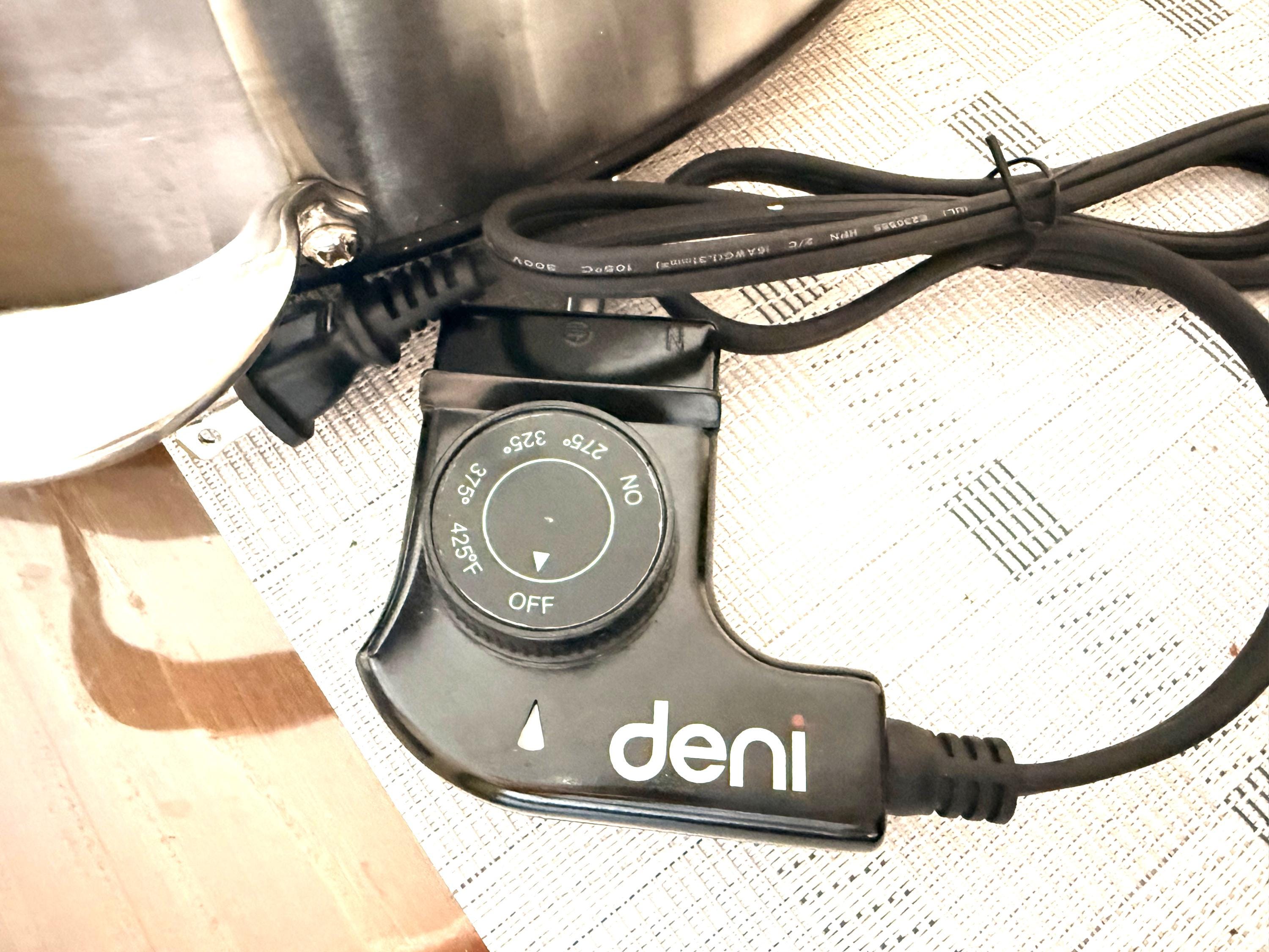 Deni 12″ Indoor Electric Grill – Classic Countertop Cooker, Model ...