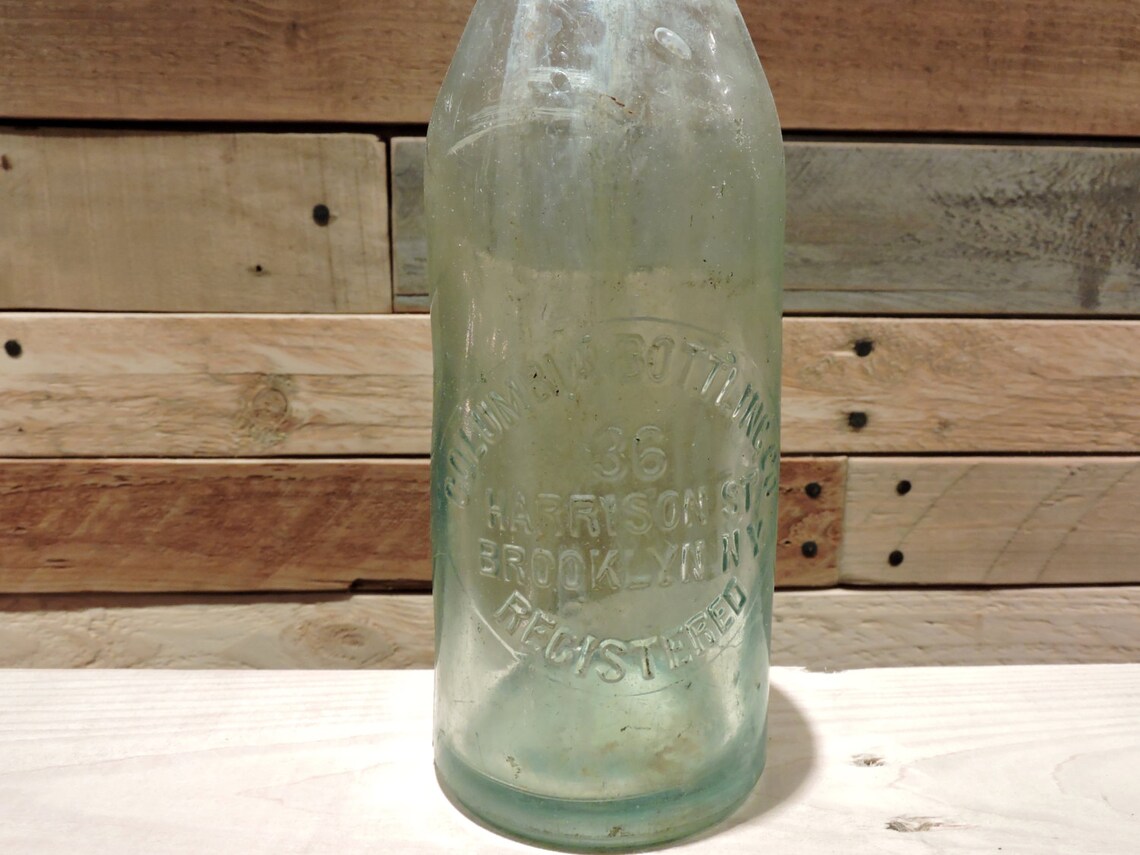 Columbia Bottling Co. 36 Harrison St. Brooklyn N.Y. Vintage Etsy