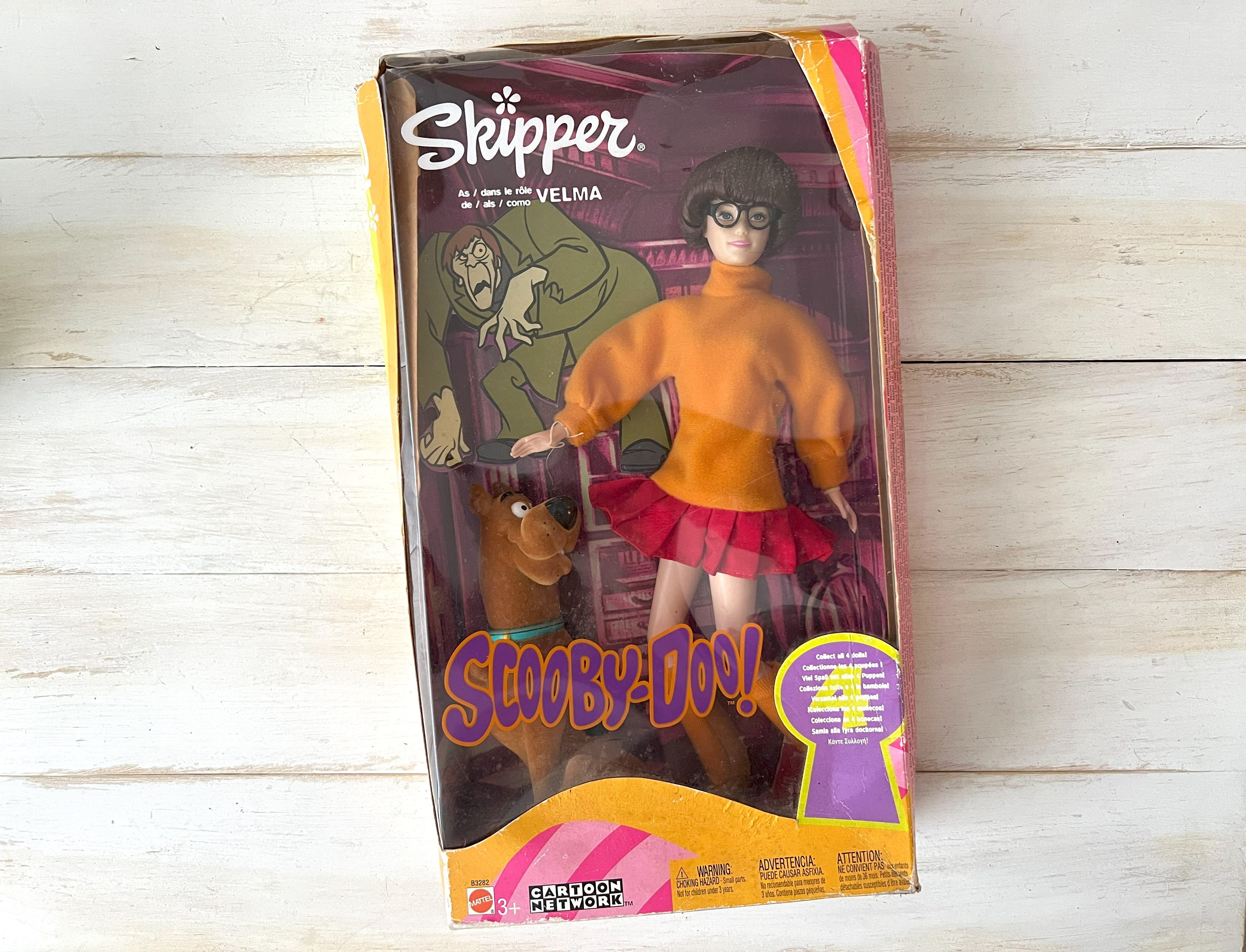 Velma Scooby Doo Velma Doll Skipper Made by Mattel Scooby Doo Barbie Skipper Velma Doll