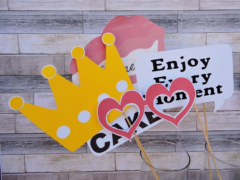 Photo Booth Props Wedding Photo Booth Props Engagement Photo Etsy