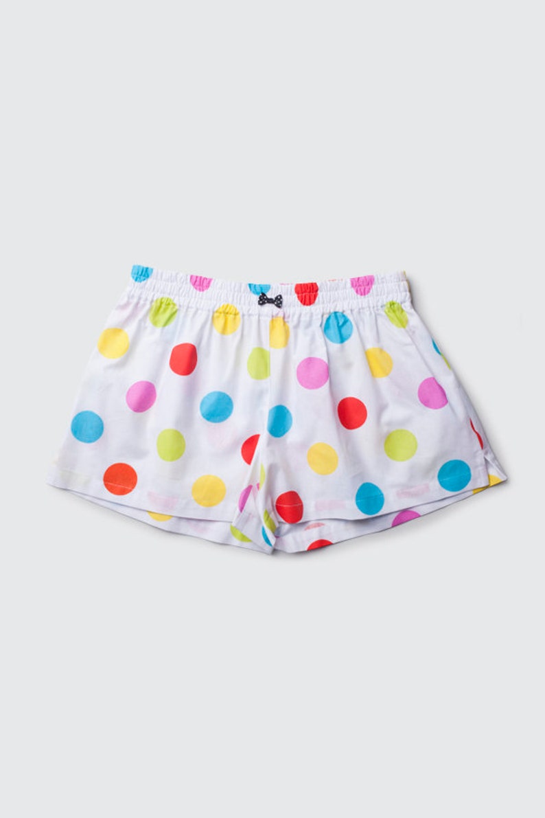 Couple cotton sleeping shorts boxers COLOUR his hers