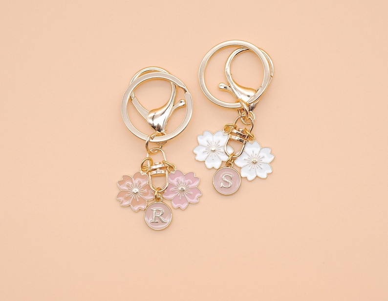 Stylish Cherry Blossom Bag Charm