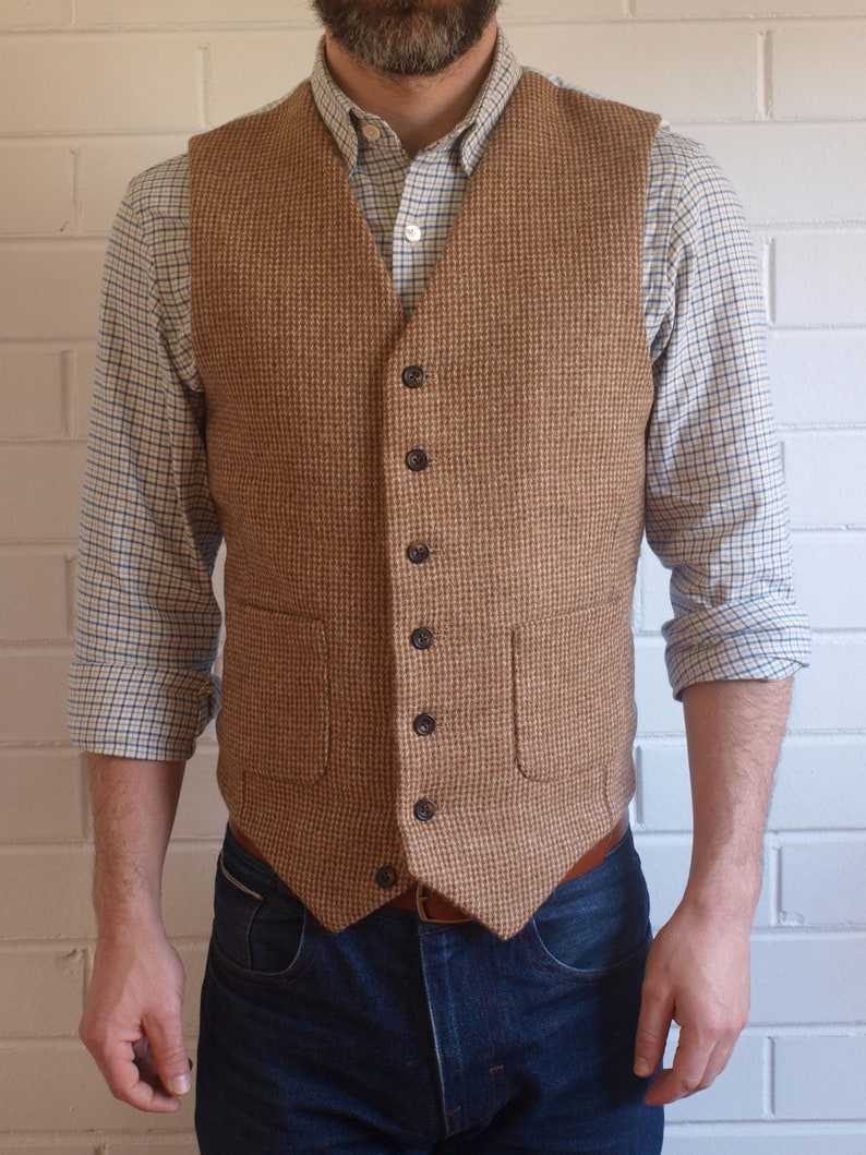 SEWING PATTERN PDF Men's Waistcoat Etsy
