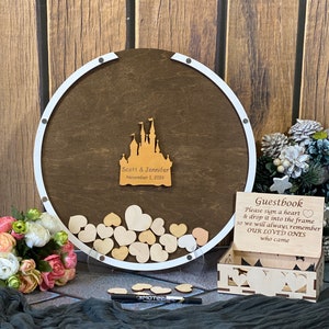 Wedding sign guest book alternative, Alternative wedding guestbook castle